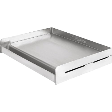 Little Griddle Sizzle-Q SQ180 Stainless Steel Griddle for Grilling