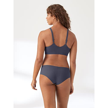 True & Co Soft V Neck Bra - Adjustable Comfort for All