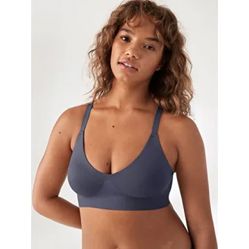 True & Co Soft V Neck Bra - Adjustable Comfort for All