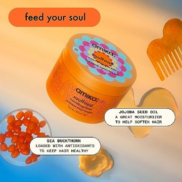 Amika Soulfood Mask for Hydration - 16 Fl Oz