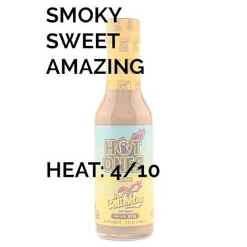 Hot Ones Los Calientes Verde Hot Sauce Made With Natural Ingredients & Fiery Flavors From Green Serr...