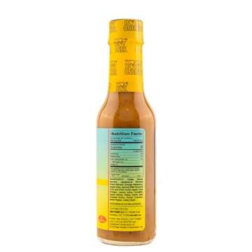 Hot Ones Los Calientes Verde Hot Sauce Made With Natural Ingredients & Fiery Flavors From Green Serrano Peppers, Orange Habanero & Apricot, 5 fl oz Bottles (1-Pack)