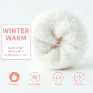 TOCONFFON Cozy Fluffy Socks for Comfort & Warmth