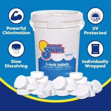 In The Swim Stabilized Chlorine Tablets - 10 lbs for Pool Care