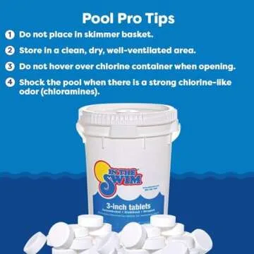 In The Swim Stabilized Chlorine Tablets - 10 lbs for Pool Care