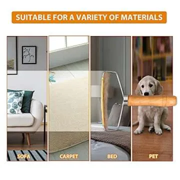 MAITING 2 Pack Portable Lint Remover, Pet Hair Remover, Clothes Fuzz Shaver, Reusable Double Sided Lint Remover for Removing Lint, Pet Hair, Dust in Clothes and Furniture