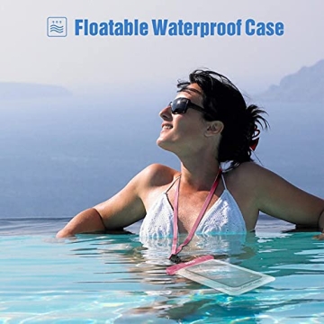 JOTO Waterproof Phone Pouch 2 Pack - IPX8 Certified