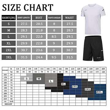 BUYJYA Men's Workout Clothes Athletic Shorts Shirt Set 3 Pack Basketball Football Training Running Gym Christmas gifts