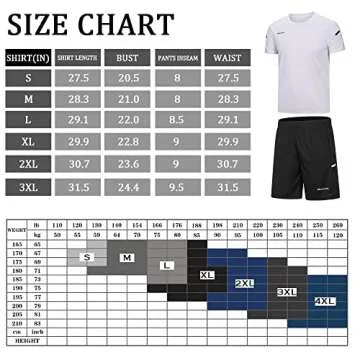 BUYJYA Men's Workout Clothes Athletic Shorts Shirt Set 3 Pack Basketball Football Training Running Gym Christmas gifts