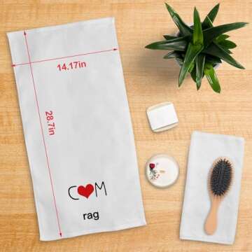 Valentines Day Gifts for Him,Birthday Gifts for Men, Gifts for Him Boyfriend Husband Couple Fiance,Mens Gifts Ideas Romantic Bath Towels Funny Gifts for Anniversary Wedding Christmas Stocking Stuffers