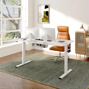 FLEXISPOT EN2 Standing Desk, Height Adjustable & Spacious