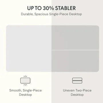 FLEXISPOT EN2 Standing Desk, Height Adjustable & Spacious