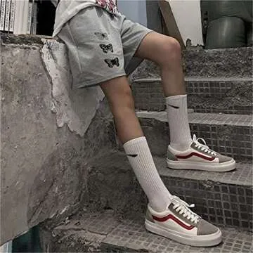 Yuemengxuan Women Girl Casual Summer Shorts Sports Athletic Sweat Shorts Tracksuit Workout Y2k Shorts with Pockets