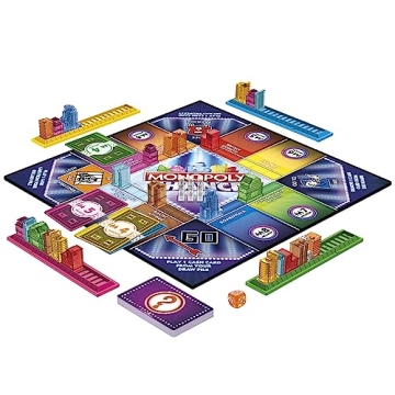 Fast-Paced Monopoly Chance Board Game for Family Fun