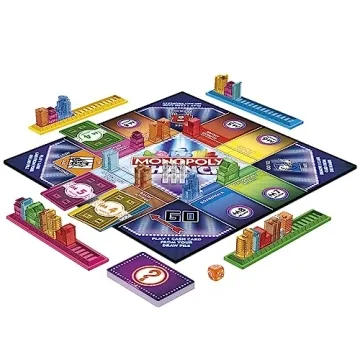 Fast-Paced Monopoly Chance Board Game for Family Fun