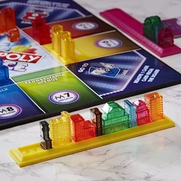Fast-Paced Monopoly Chance Board Game for Family Fun