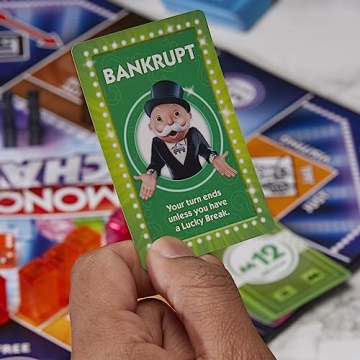 Fast-Paced Monopoly Chance Board Game for Family Fun