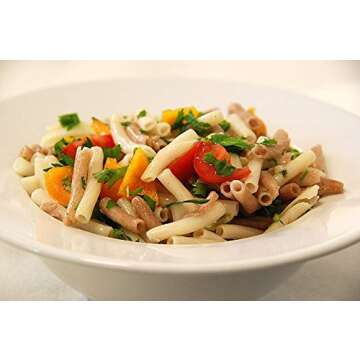 GoGo Quinoa Organic Premium Quality Vegan Red and White Macaroni Pasta, Non-GMO Project Verified & Kosher Certified 2.2 Lbs