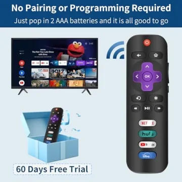 Top Quality Pack of 2 Roku TV Replacement Remotes