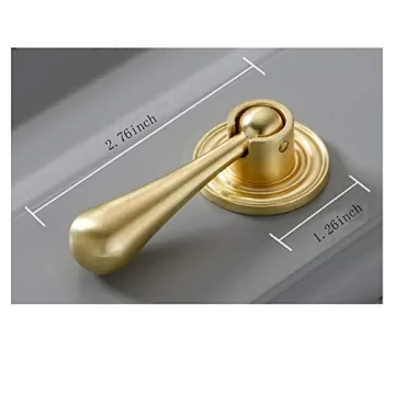 Elegant Laide Tear Drop Brass Pull Handles for Cabinets
