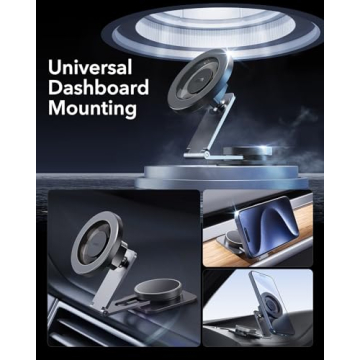 ESR Magnetic Car Mount for Tesla - Sleek, Secure & Convenient