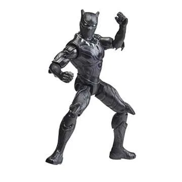 Marvel Mech Strike Mechasaurs, 4-Inch Black Panther with Sabre Claw Action Figures, Super Hero Toys for Kids Ages 4 and Up