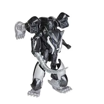 Marvel Mech Strike Mechasaurs, 4-Inch Black Panther with Sabre Claw Action Figures, Super Hero Toys for Kids Ages 4 and Up
