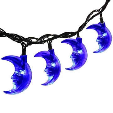 UCTEK Solar String Lights 20ft 30LED Moon Fairy Lights
