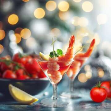 Party Essentials Miniware Disposable 2 oz. Small Plastic Mini Martini Appetizer and Dessert Cups/Cocktail Sample Tasting Drinkware, Clear, Glasses Only, 12-Count