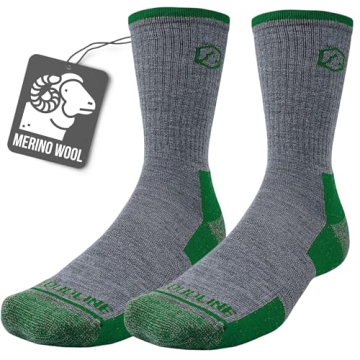 CloudLine Merino Wool Hiking Socks for Men & Women