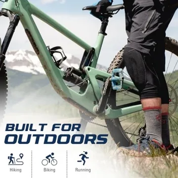 CloudLine Merino Wool Hiking Socks for Men & Women