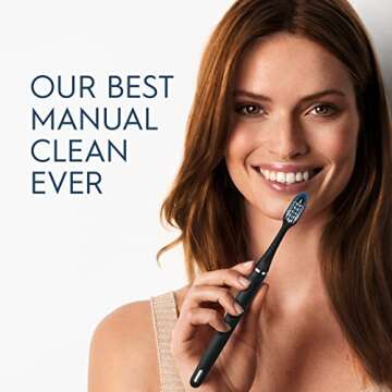 Oral-B Clic Toothbrush, Chrome White, Bonus Brush Head & Holder