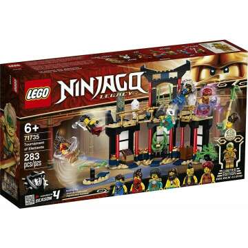LEGO NINJAGO 71735 Temple Toy Building Set