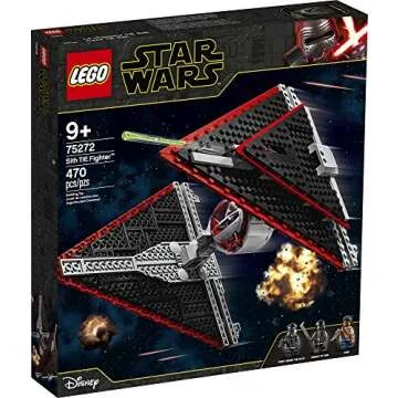 LEGO Star Wars Sith TIE Fighter 75272 Building Kit - 470 Pieces