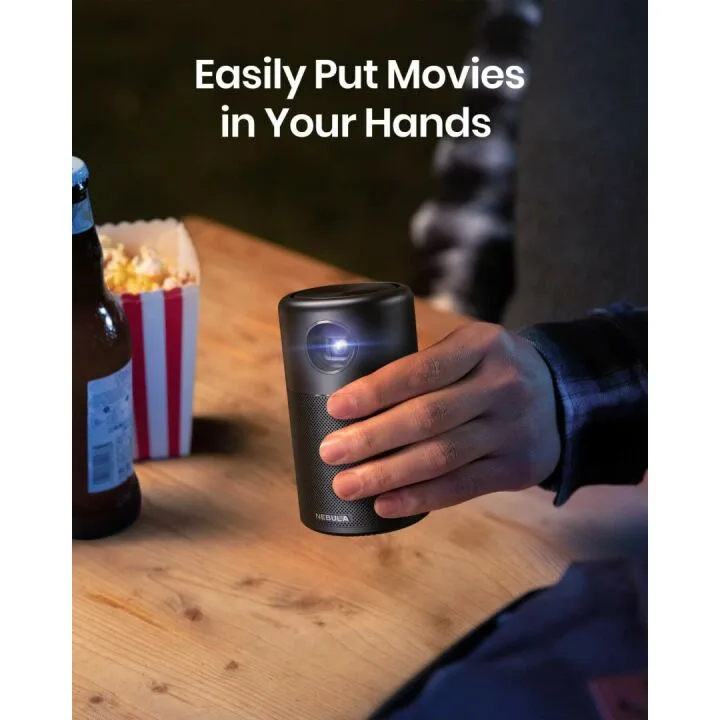 Anker NEBULA Capsule Mini Projector with 4Hr Playtime
