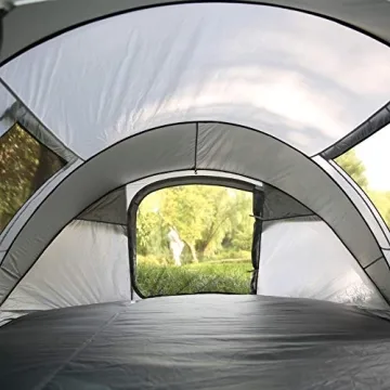 EchoSmile Instant Family Tent for 6, Easy Setup & Water Resistant