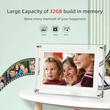 Stunning WiFi Digital Picture Frame - Perfect for All Ages