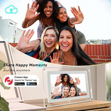 Stunning WiFi Digital Picture Frame - Perfect for All Ages