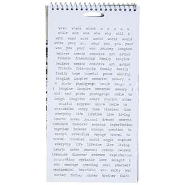 Tim Holtz Idea-ology Chitchat Word Stickers, Black and White Matte Cardstock, 1088 Stickers, TH92998, 1/8"