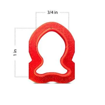 Mini Goldfish Cookie Cutter 1 Inch - 3d Printed Plastic – Made in the USA - CookieCutterCom Brand - Color May Vary