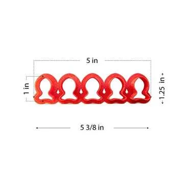 Mini Goldfish Cookie Cutter 1 Inch - 3d Printed Plastic – Made in the USA - CookieCutterCom Brand - Color May Vary