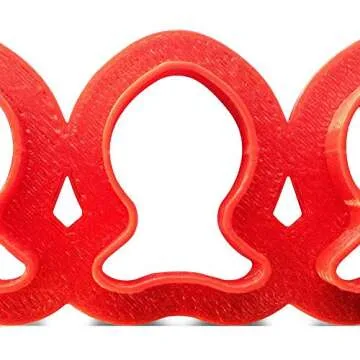 Mini Goldfish Cookie Cutter 1 Inch - 3d Printed Plastic – Made in the USA - CookieCutterCom Brand - Color May Vary