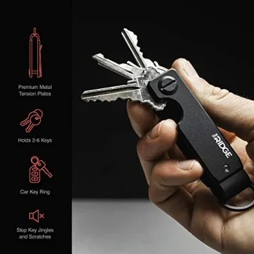 Ridge Key Organizer - Minimalist Essential for Key Management