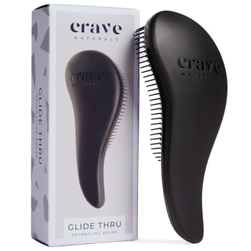 Crave Naturals Glide Thru Detangling Brush for All Hair Types