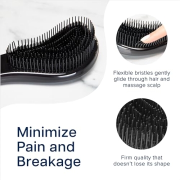 Detangling Brush for Natural & Curly Hair - 1pk
