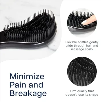 Detangling Brush for Natural & Curly Hair - 1pk