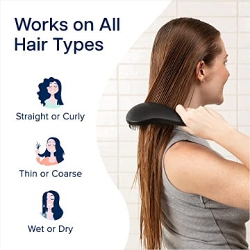 Detangling Brush for Natural & Curly Hair - 1pk