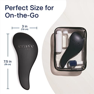 Detangling Brush for Natural & Curly Hair - 1pk