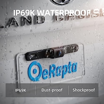 eRapta 4.3'' HD Backup Camera Kit for Cars and Trucks