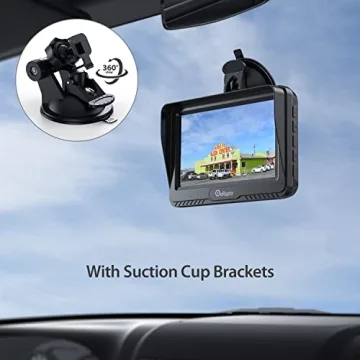 eRapta 4.3'' HD Backup Camera Kit for Cars and Trucks